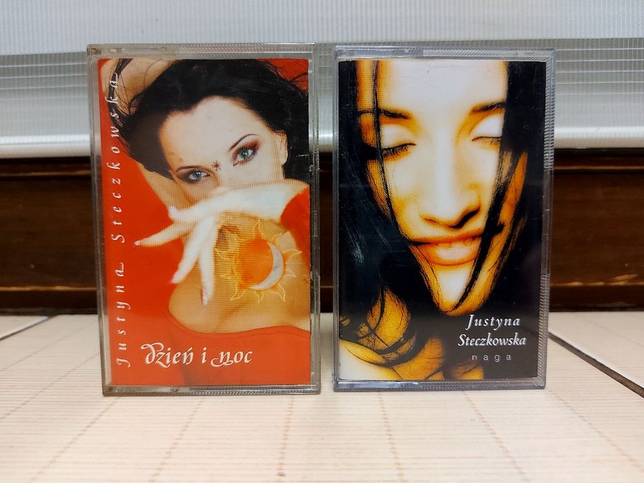 Kasety audio Justyna Steczkowska orginalne 1 wydania