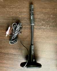 Мікрофон для компʼютера SVEN MK-490, довгий кабель 2.4 м, гнучка ніжка
