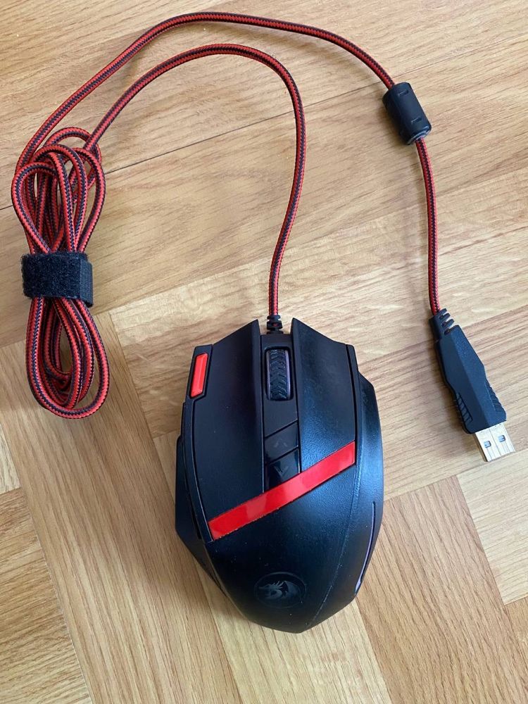 Продам мишу Redragon Mammoth USB Black/Red