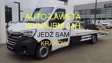Laweta Autolaweta Master Movano 2.3 180KM wynajem Kraków wypożyczalnia
