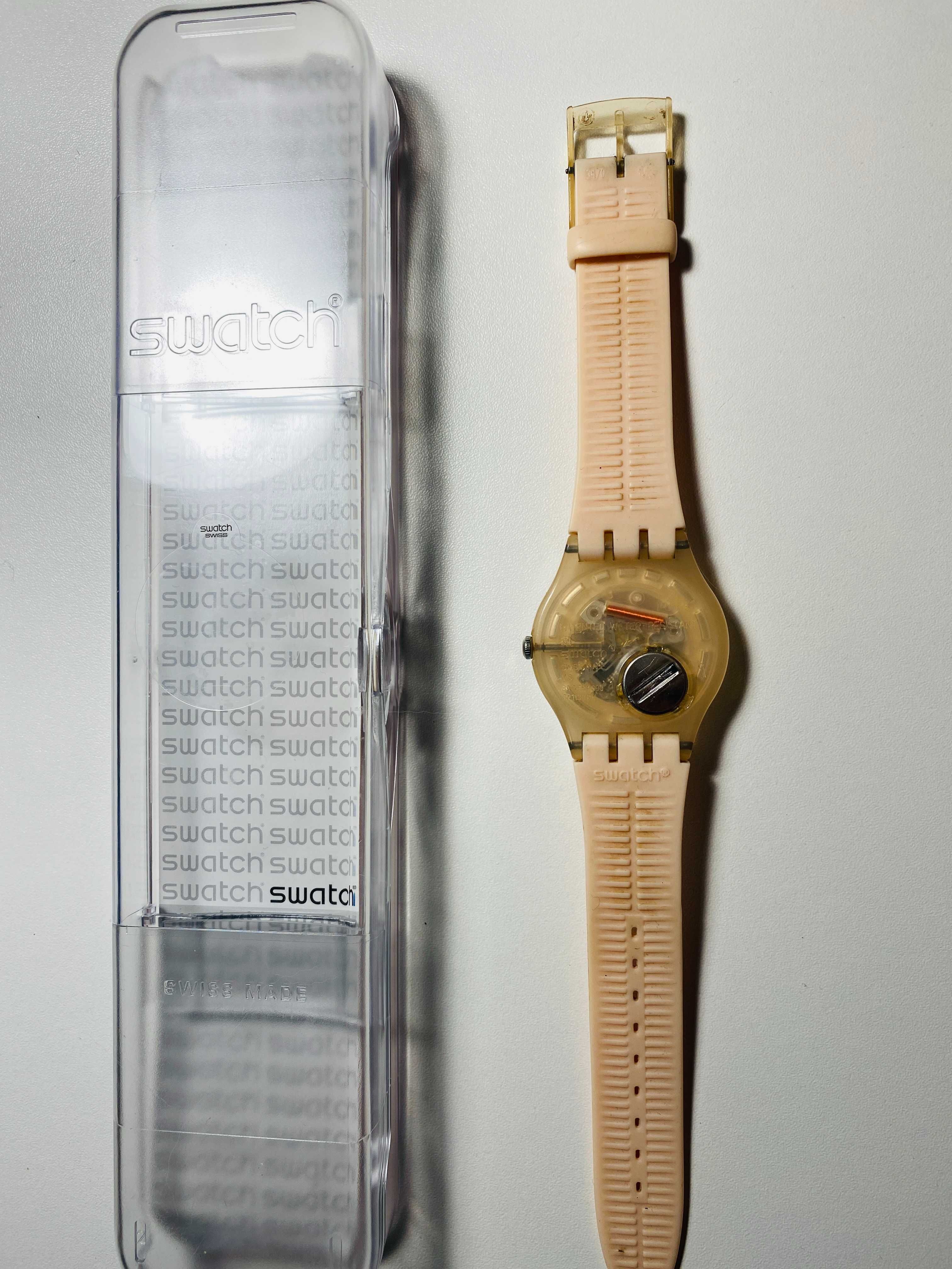 Zegarek damski Swatch ROSE REBEL pudrowy róż