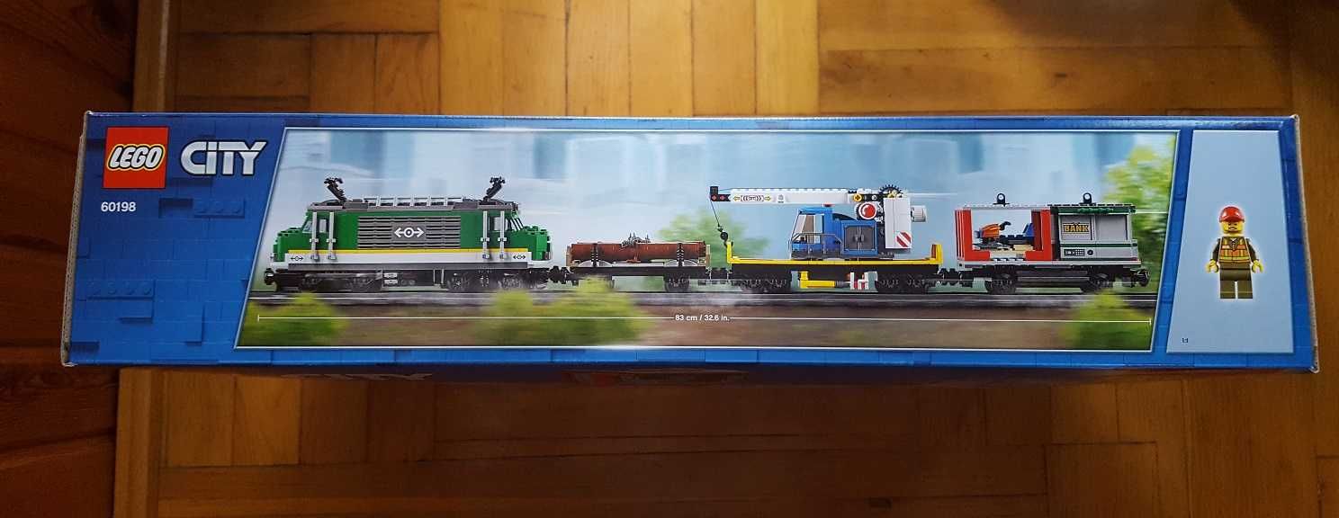 LEGO 60198 City - Pociąg towarowy - NOWY Wrocław