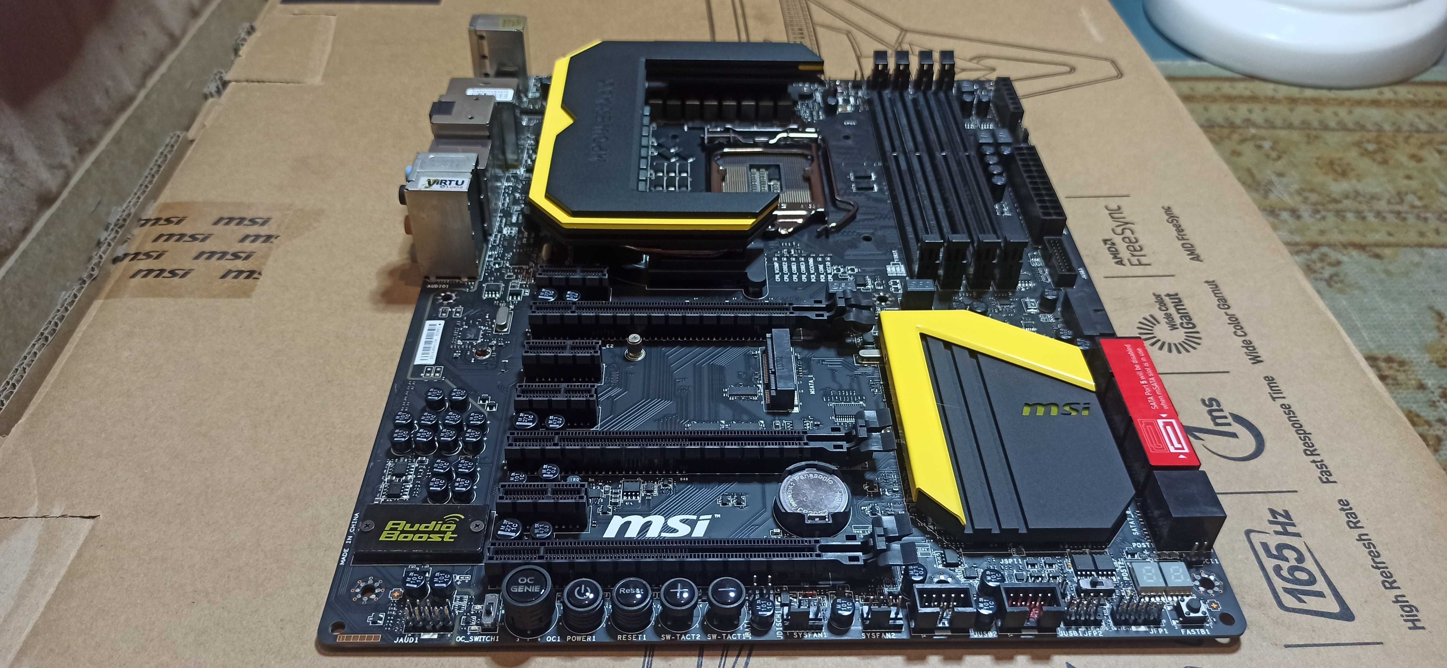 ТОП комплект для игр и майнинга 7 PCI Express MSI Z87 MPOWER MAX