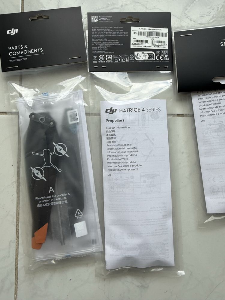 Оригінальні пропелери 1157 dji matrice 4t/4e