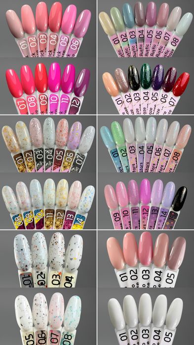 АКЦІЯ -25%! Гель-лаки, бази для нігтів, манікюру