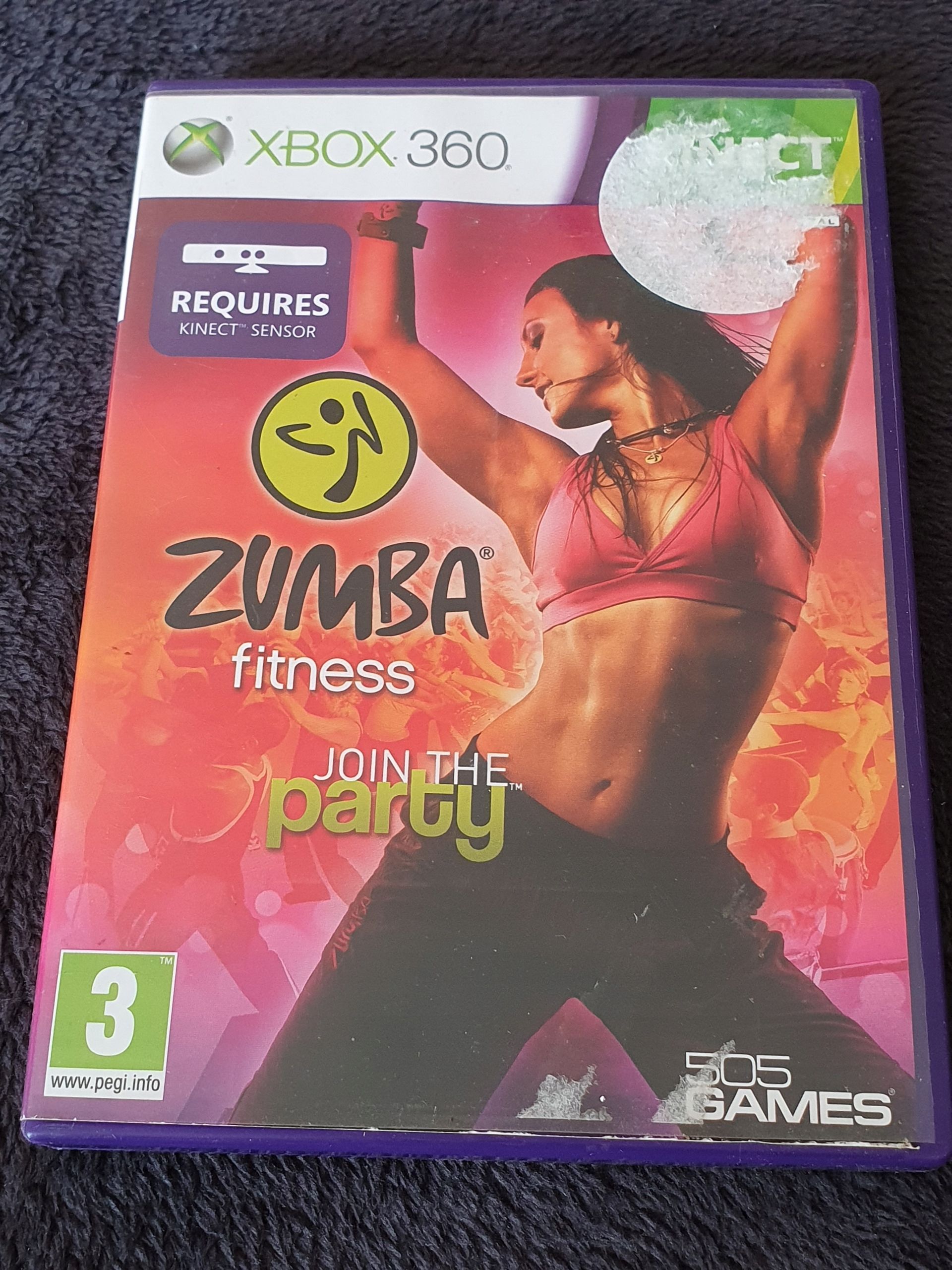 Xbox 360 Kinect Zumba Fitness Join The Party X360