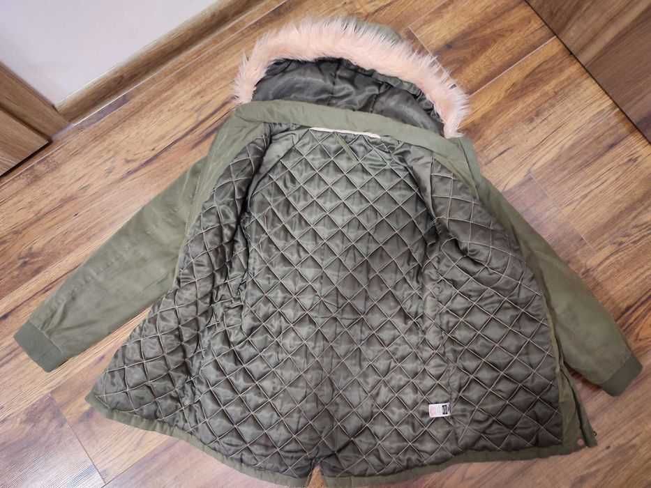 Kurtka zimowa parka r.146/152