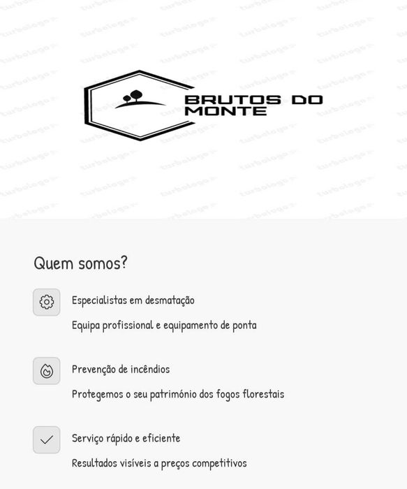 Brutos do monte limpeza de terrenos