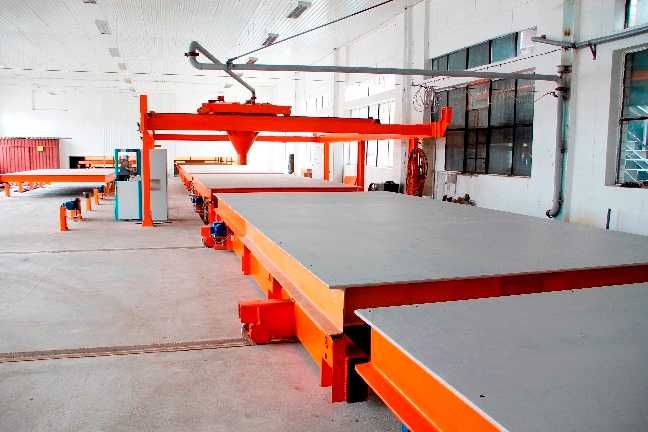Fabryka domów - linia technologiczna