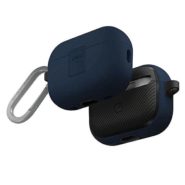 Etui UNIQ Clyde Lock Case na AirPods Pro 2 (2022/2023) - niebiesko-cie