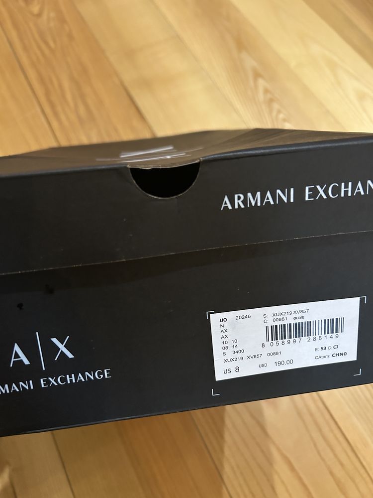 Кросівки кеди Armani 41-42 розмір