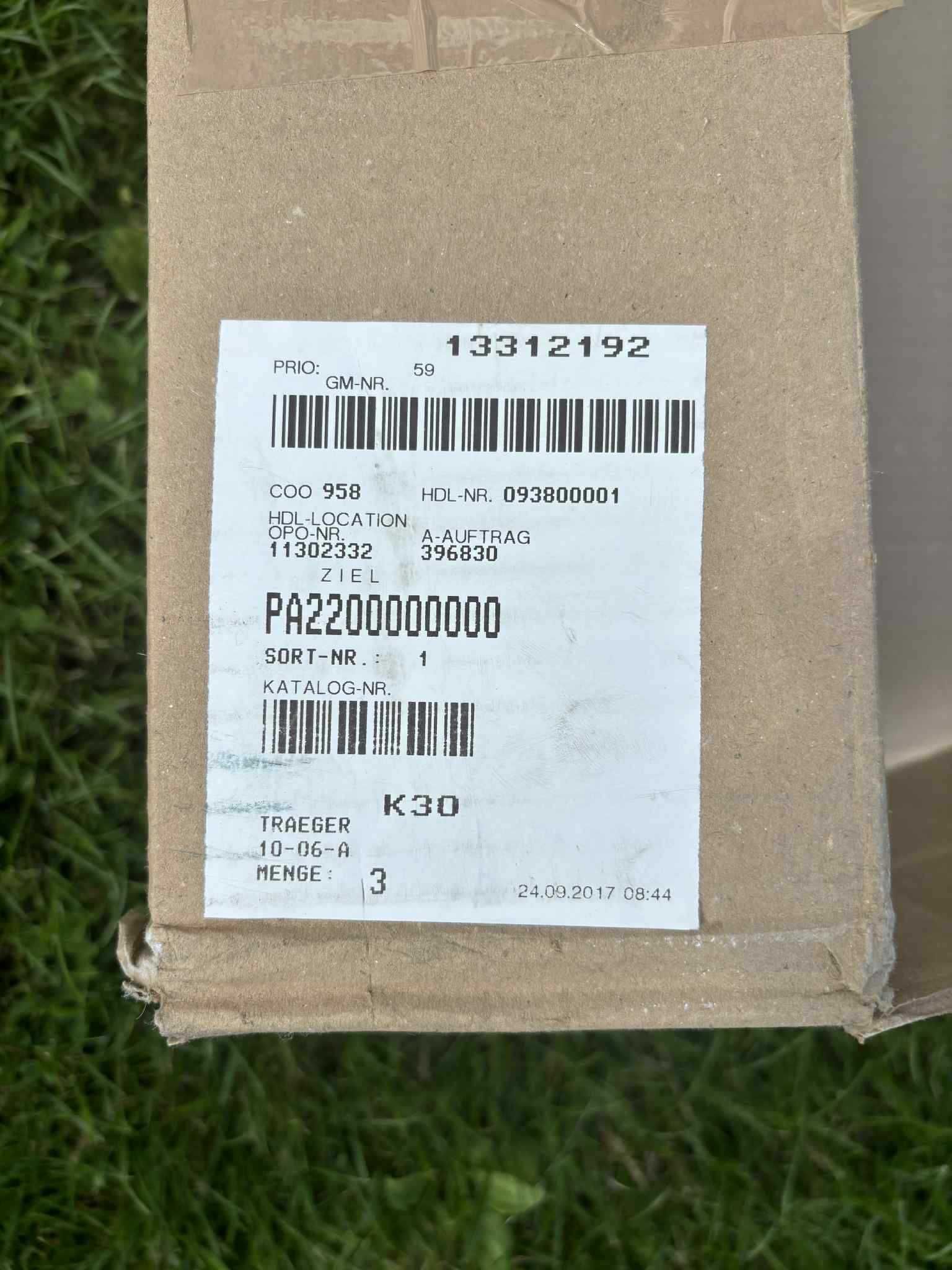 Orginalne belki bagażnik dachowe opel astra combi J