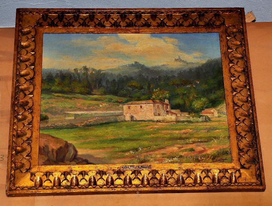 Quadro a óleo de 1949 pintado no local (SINTRA)por Adolfo de Almeida