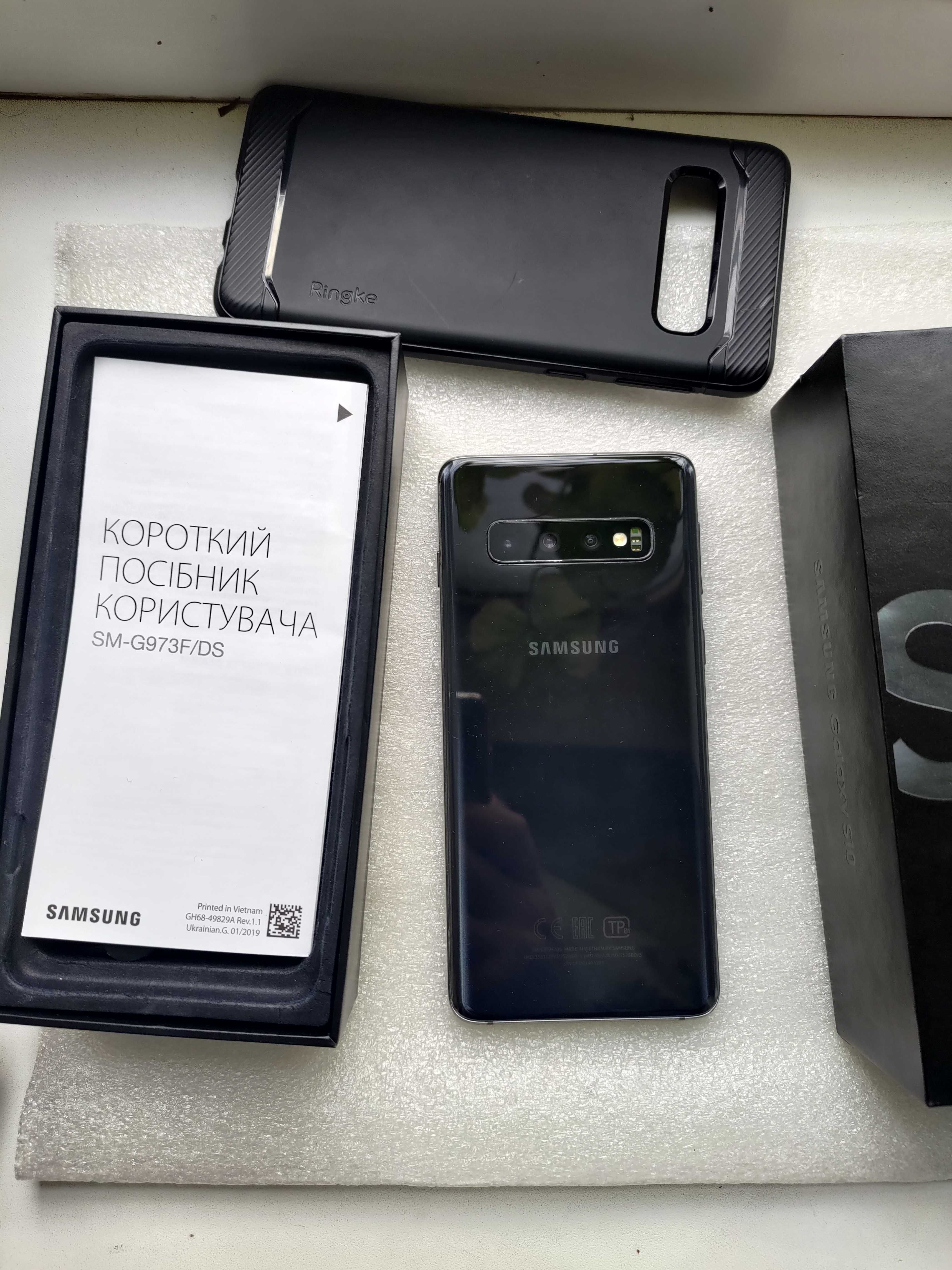 ідеал Samsung S10 8/128 Black Duos Укрскртіфікація без ремонтів