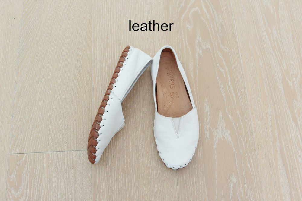 Pavers baleriny bez wad skóra 40