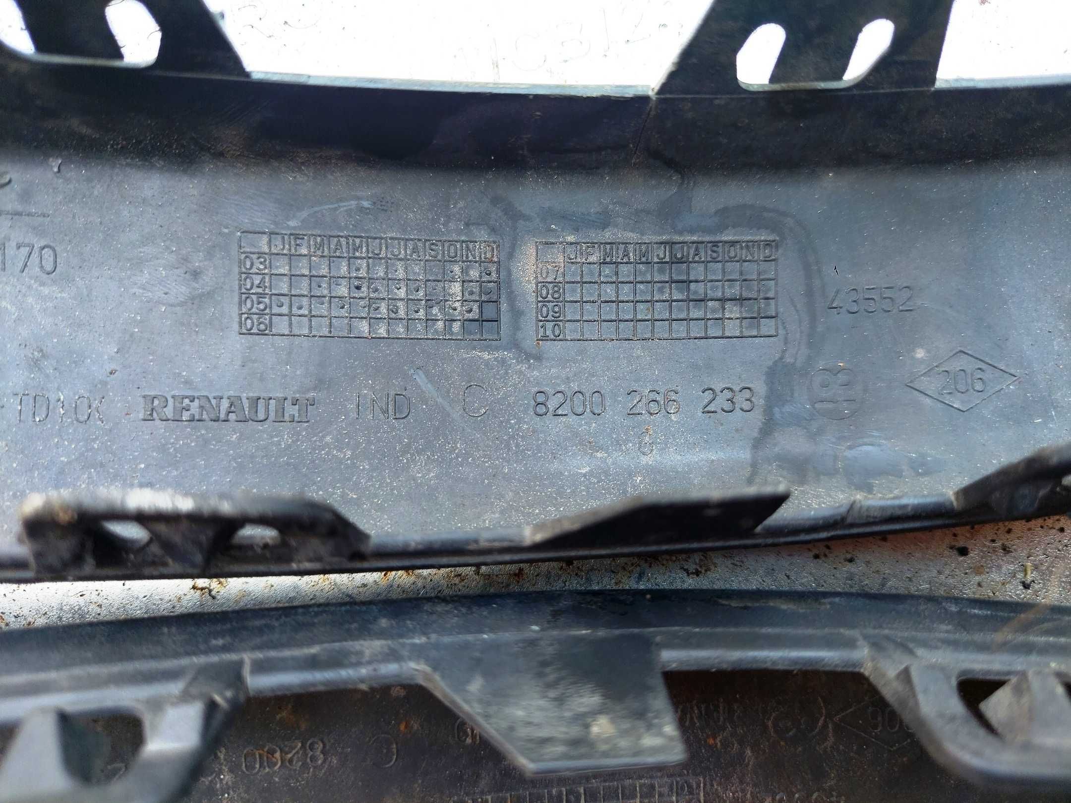 Listwy zderzaka tylnego Renault Modus przedlift, Cena za 2szt