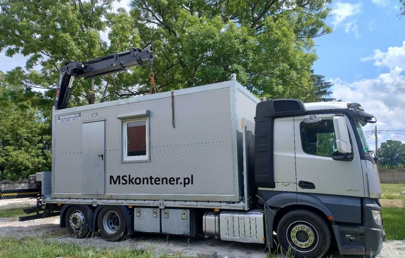 Wynajem Kontenery biurowe Nowe 17m2 całoroczne KLIMA Warszawa, okolice
