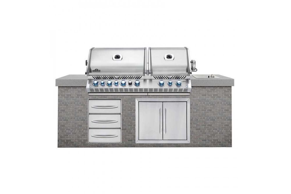 Вбудований газовий гриль NAPOLEON PRESTIGE PRO