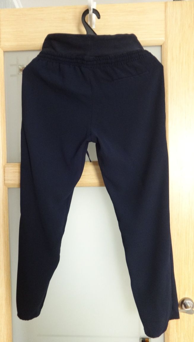 H&M Кэжуал лёгкие синие штаны брюки для беременных M 44 46 27/28