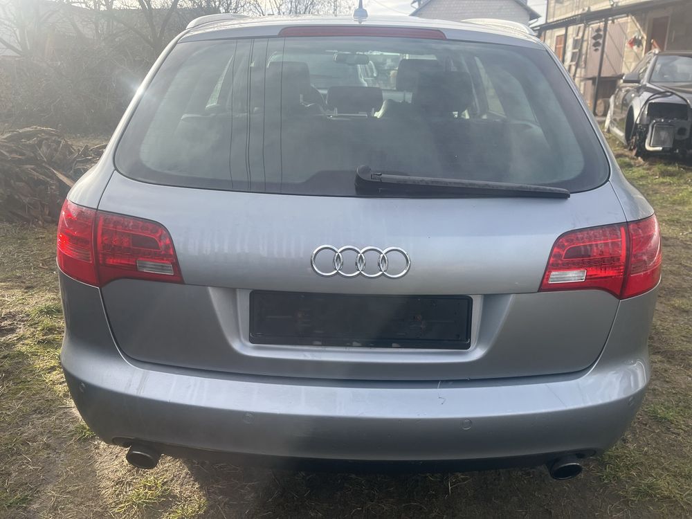 AUDI A6 C6 LY7G maska zderzak błotnik klapa części lampa lusterko