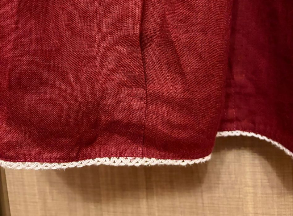 Плаття. Льон . З вишивкою.