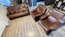 Zestaw 2 fotele + sofa 3-osobowa - do negocjacji