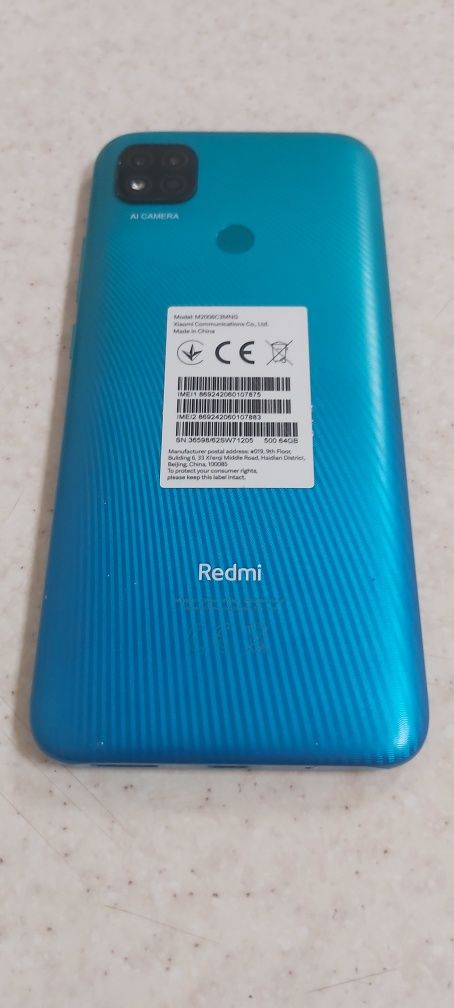 Xiaomi redmi 9c 64gb