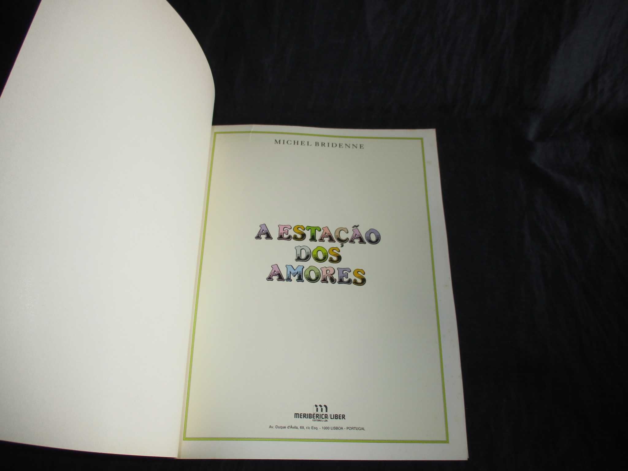 Livro BD A Estação dos Amores Michel Bridenne