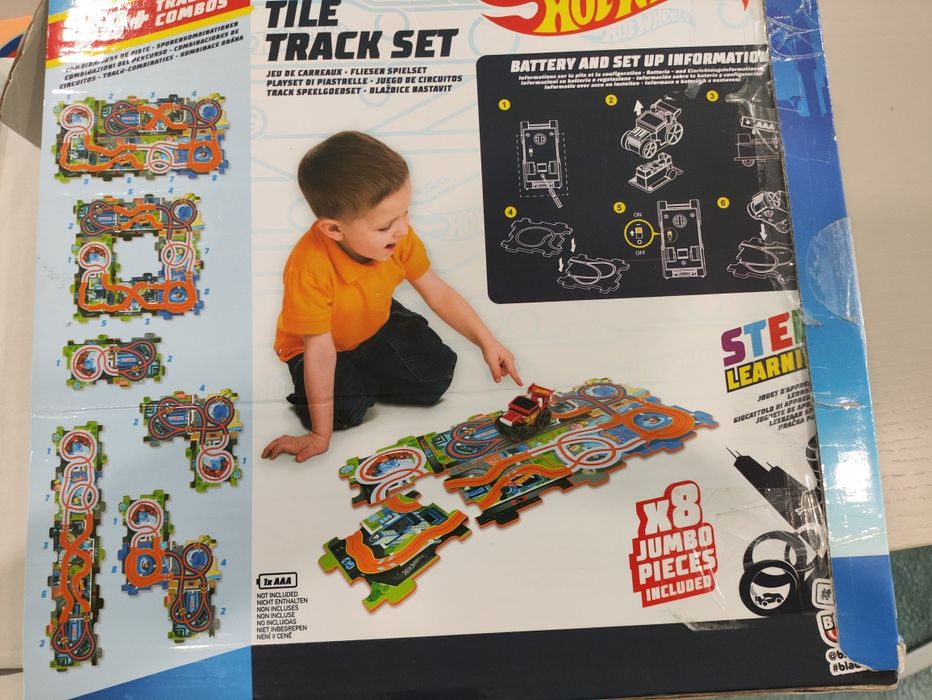 Pista hot wheels - modular