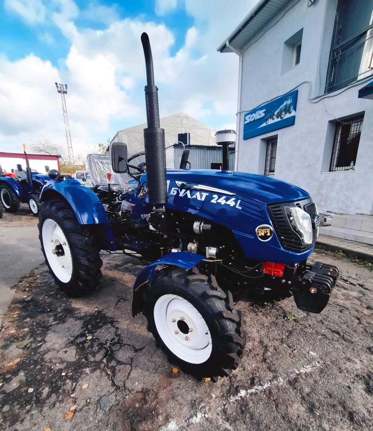 Новий мінітрактор Булат 244 FT 4x4 трактор Синтай з ГУРом не DW 244