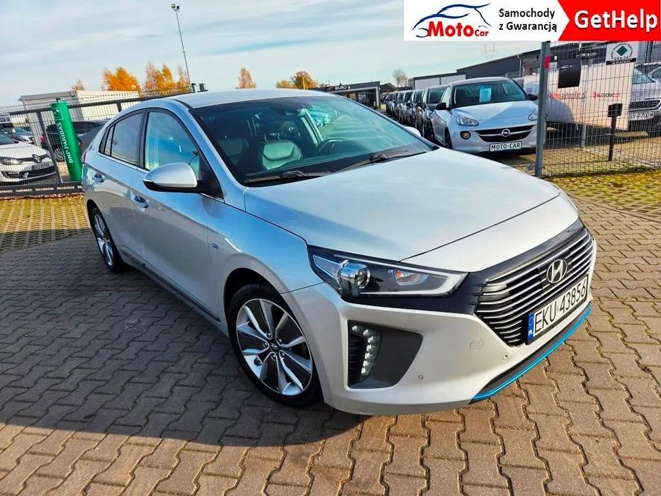 Hyundai IONIQ 1.6 Hybryda* Max Wyposażony* Serwis* I wł* Stan BDB* Gwarancja