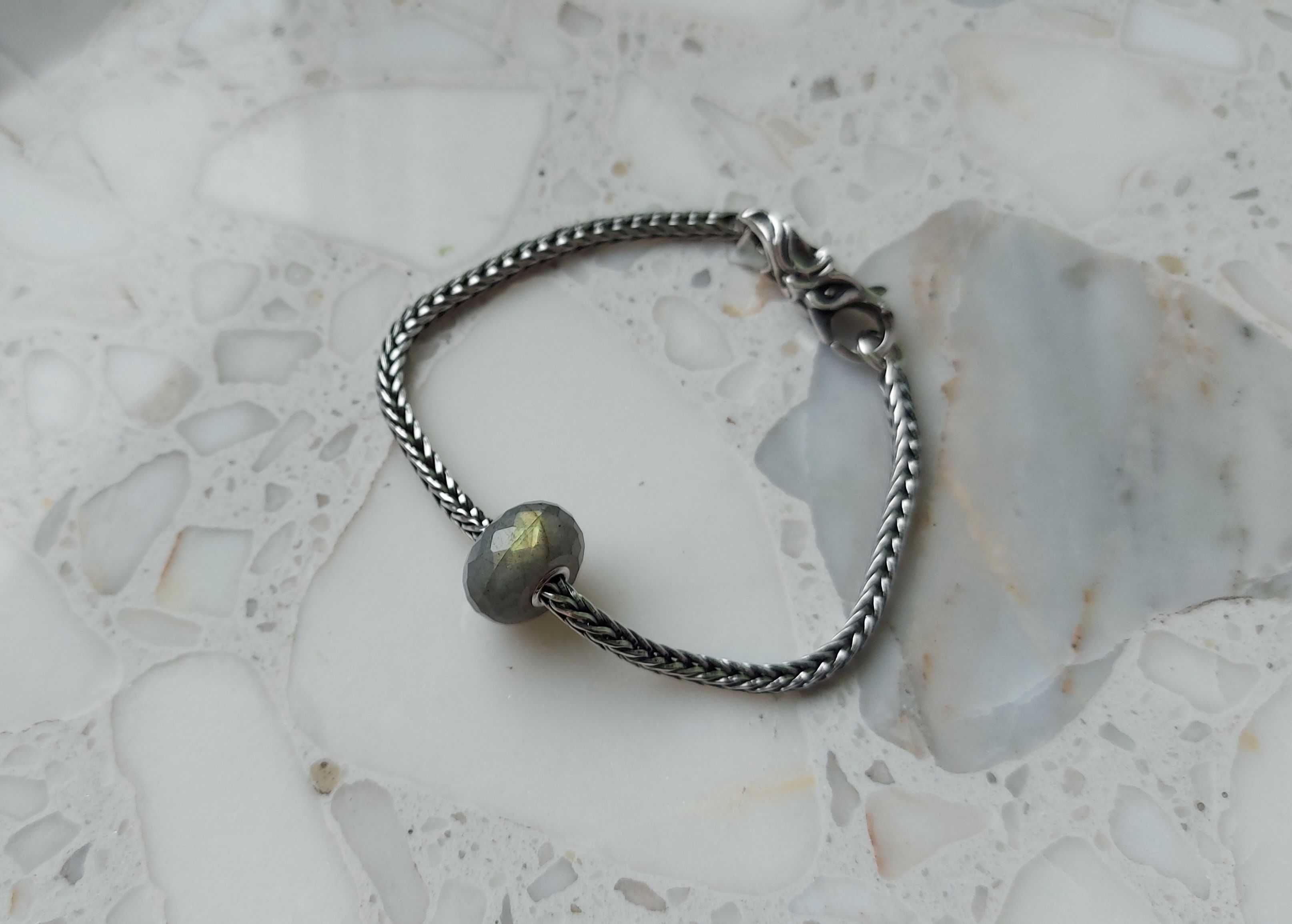 Trollbeads Labradorite Labradoryt Charms 1 (Nowy)