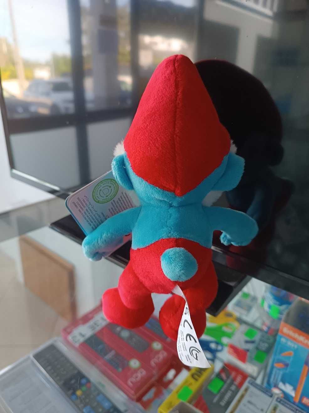 PROMO:Peluche Grande Smurf Smurfs 22cm