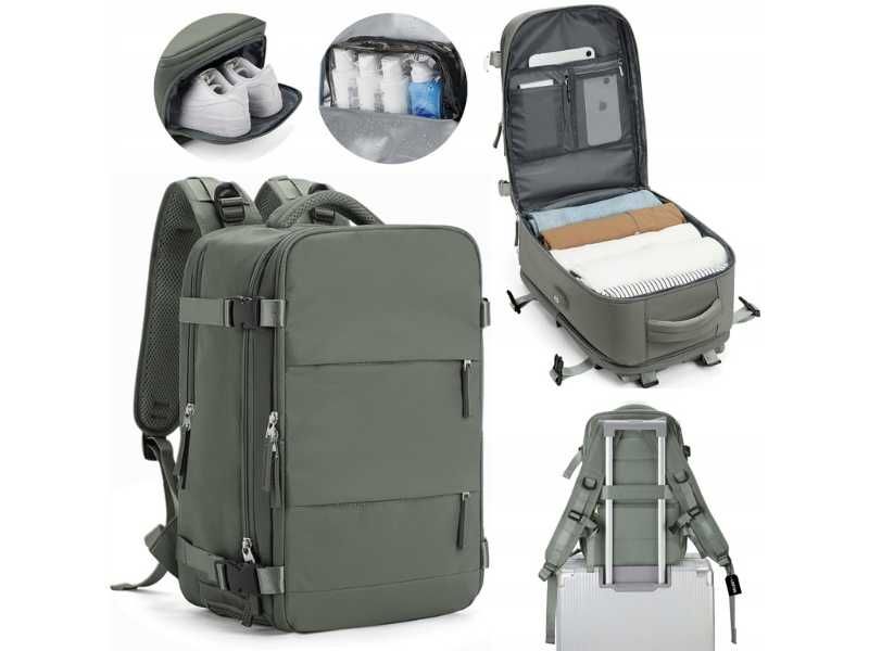 Plecak Bagaż Podręczny do Samolotu 40x20x25 Wizzair Rayanair Kabinowy