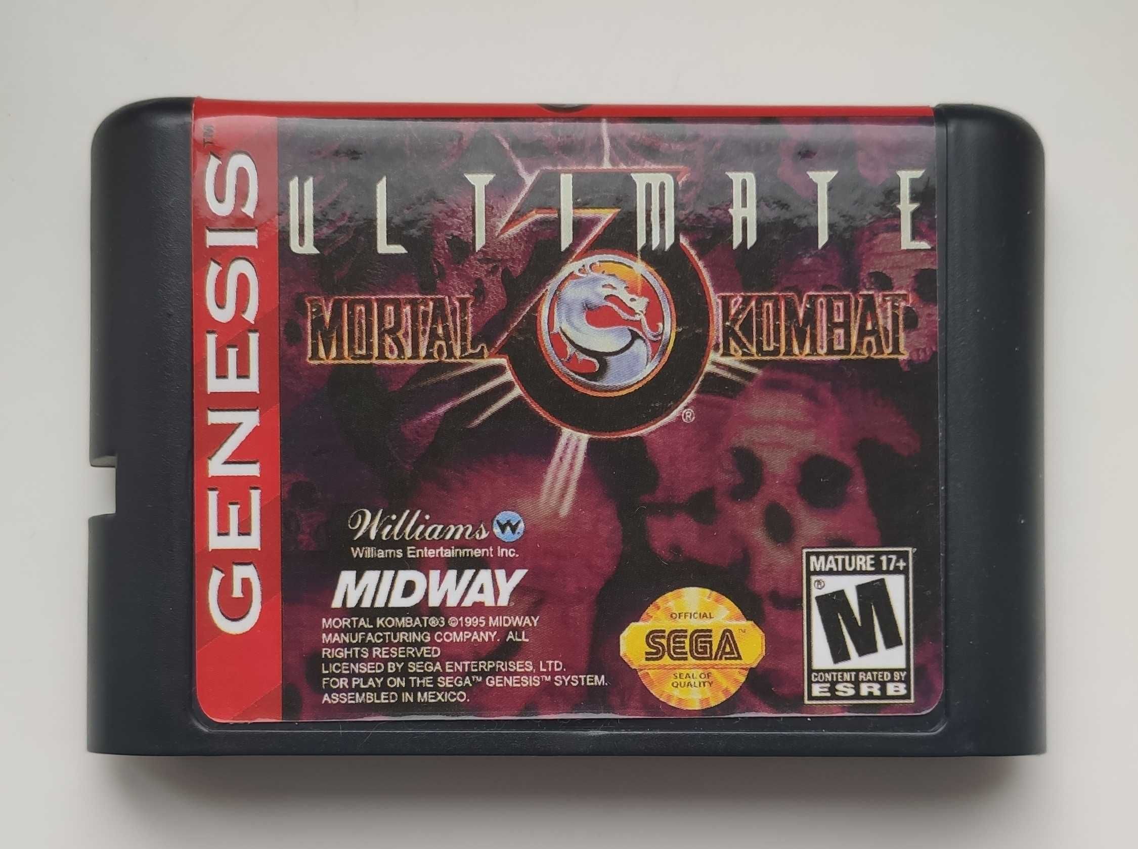 Два картриджа для Sega Mega Drive 2
