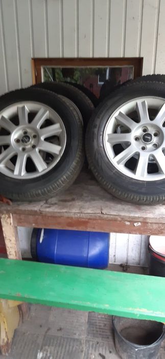 Продам титанові диски із зимовою гумою
