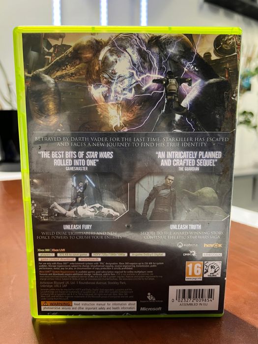 Xbox 360 / One Star Wars The Force Unleashed 2