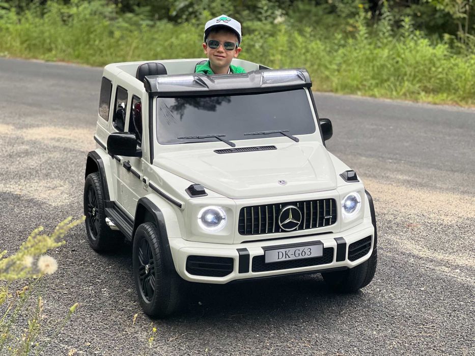 Wielkie auto na akumulator MERCEDES DK-G63 4x4 24V dla dzieci samochód
