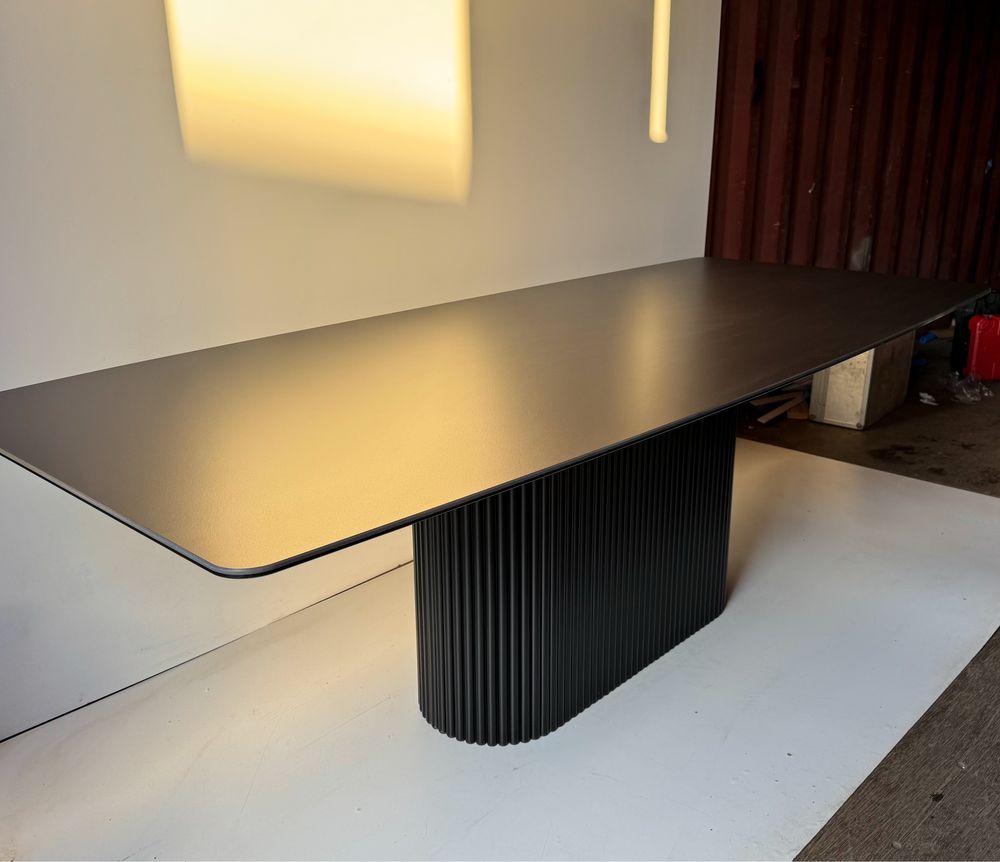 Stol producent table metal spiek kwarcowy podstawa stal NOWY