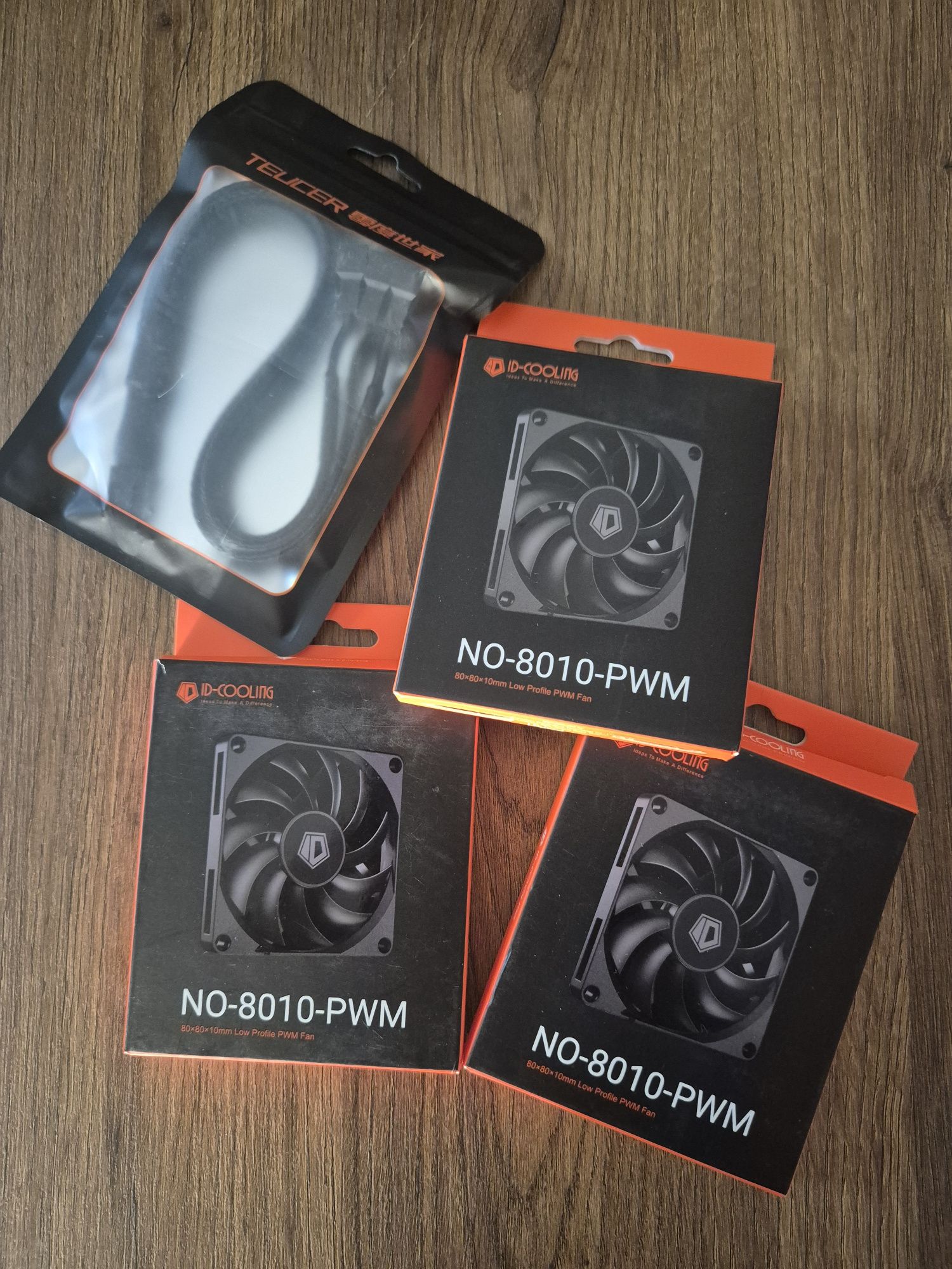 Ventoinhas ID-COOLING NO-8010-PWM