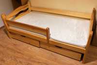 drewniane łóżko dziecięce 170x90