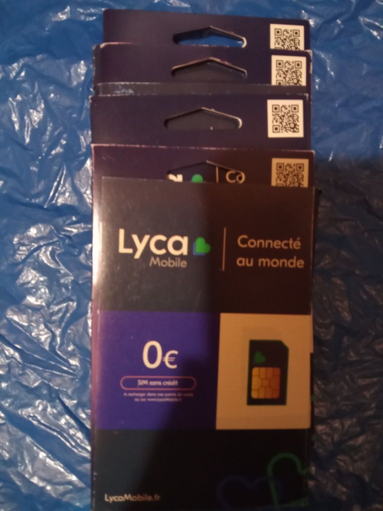 Okazja karty SIM bez rejestracji Lebara Lyca instrukcja jak włączyć UE