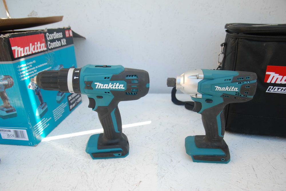 Zestaw wkrętarka + zakrętarka Makita 18 V