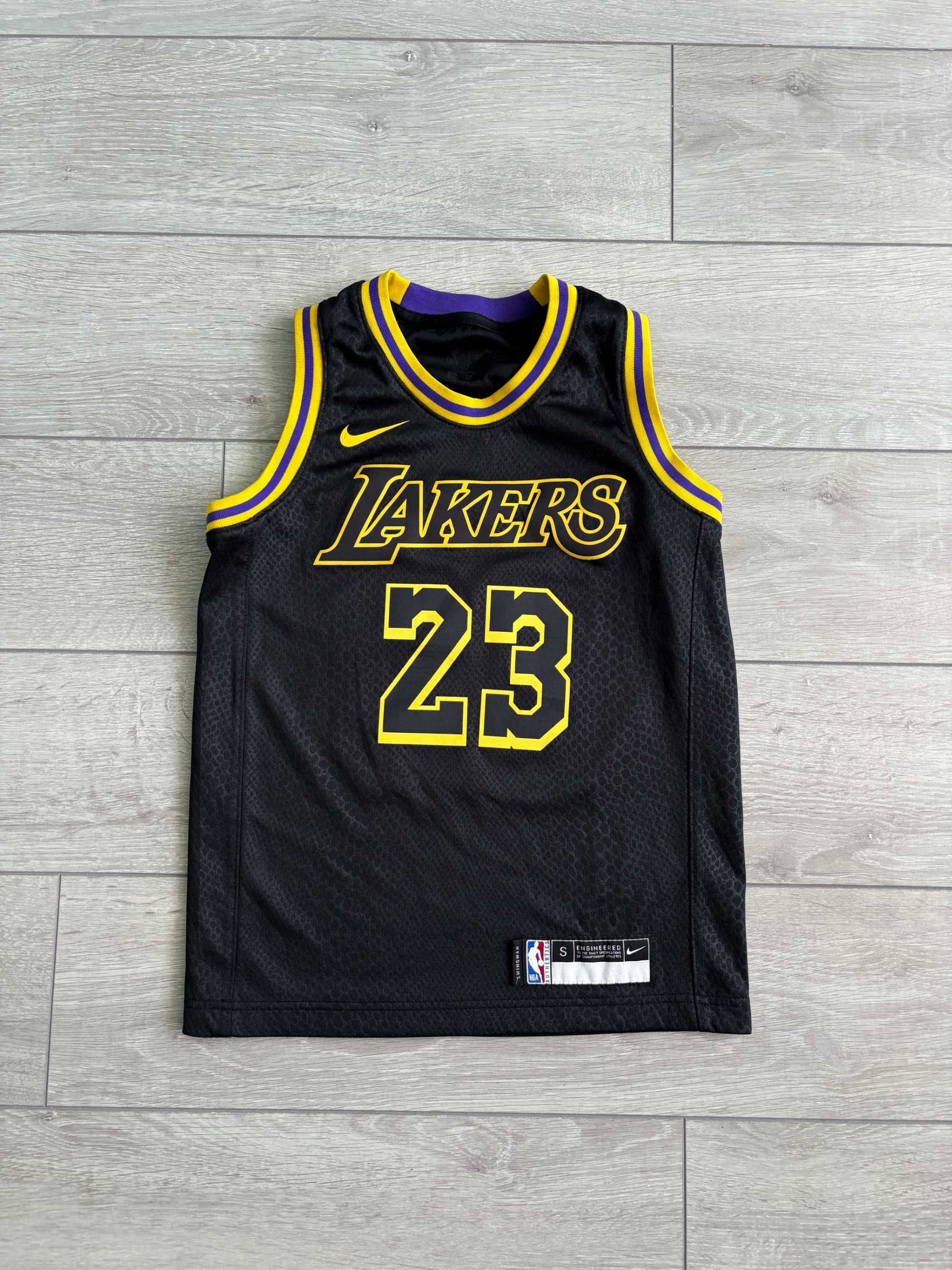 Дитяча Баскетбольна Майка Los Angeles Lakers Lebron James Nike NBA S