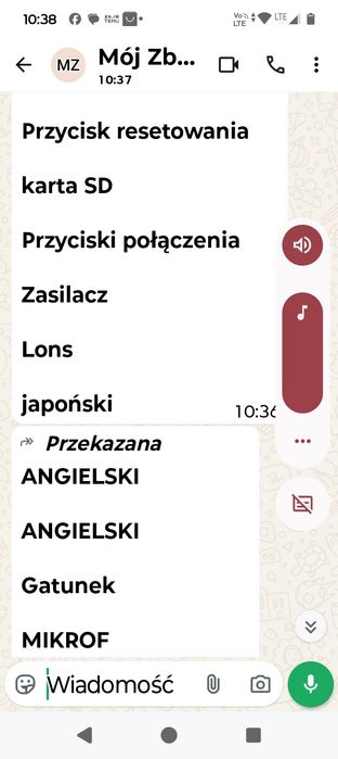 Kamera wifi ledowa z dźwiękiem