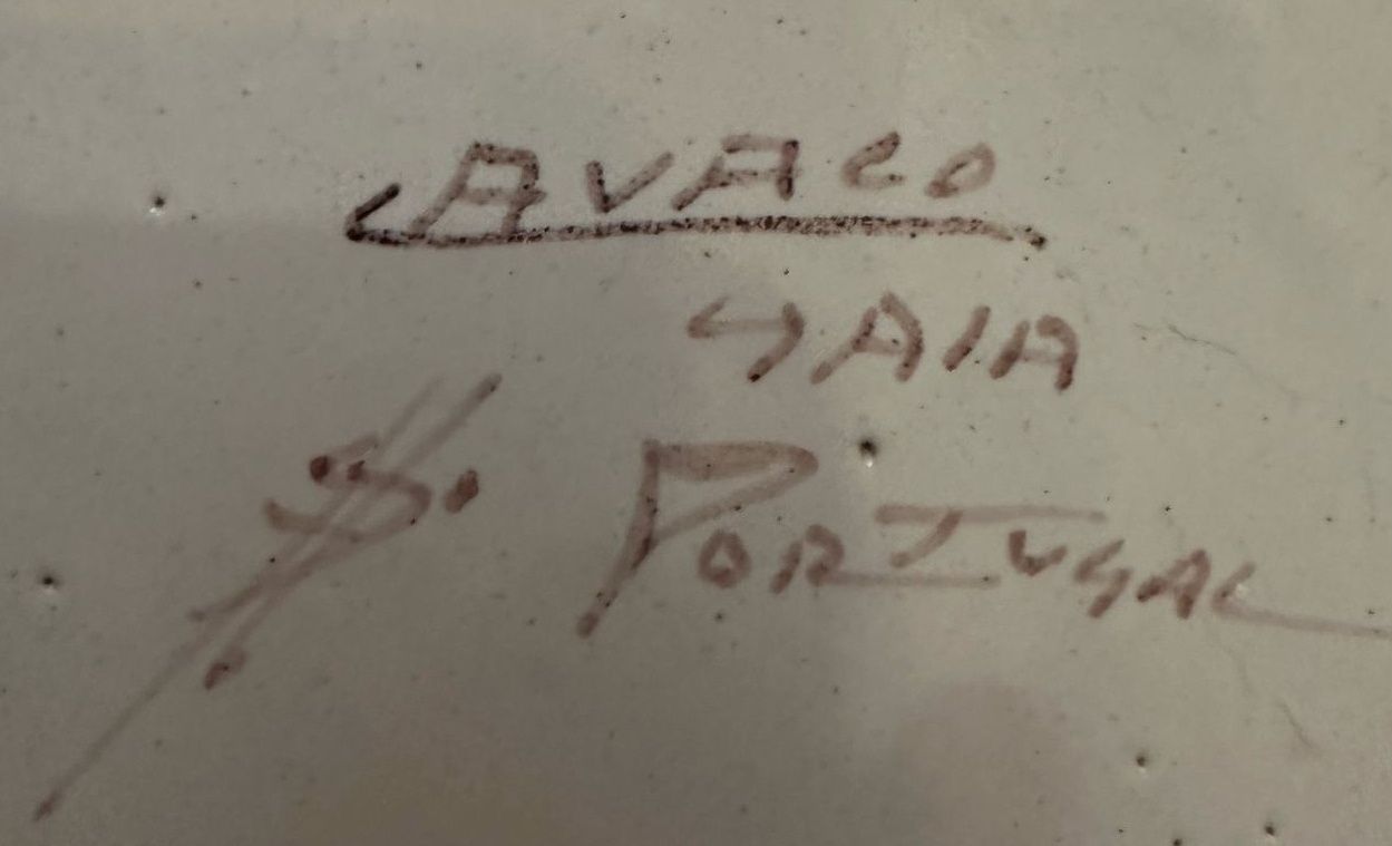 Raro pratão com 36cm da fábrica CAVACO