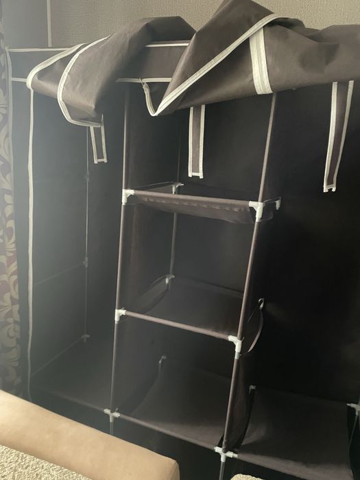 Платянной шкаф тканевый на змейках