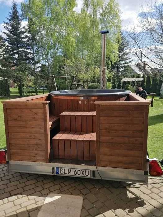 Wynajem balii mobilnej/Mobilne Jacuzzi/Baliando/Bania