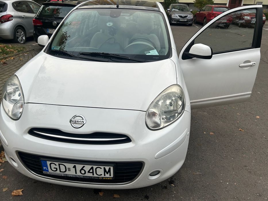 Nissan Micra K13, sprawny, ekonomiczny, niski przebieg