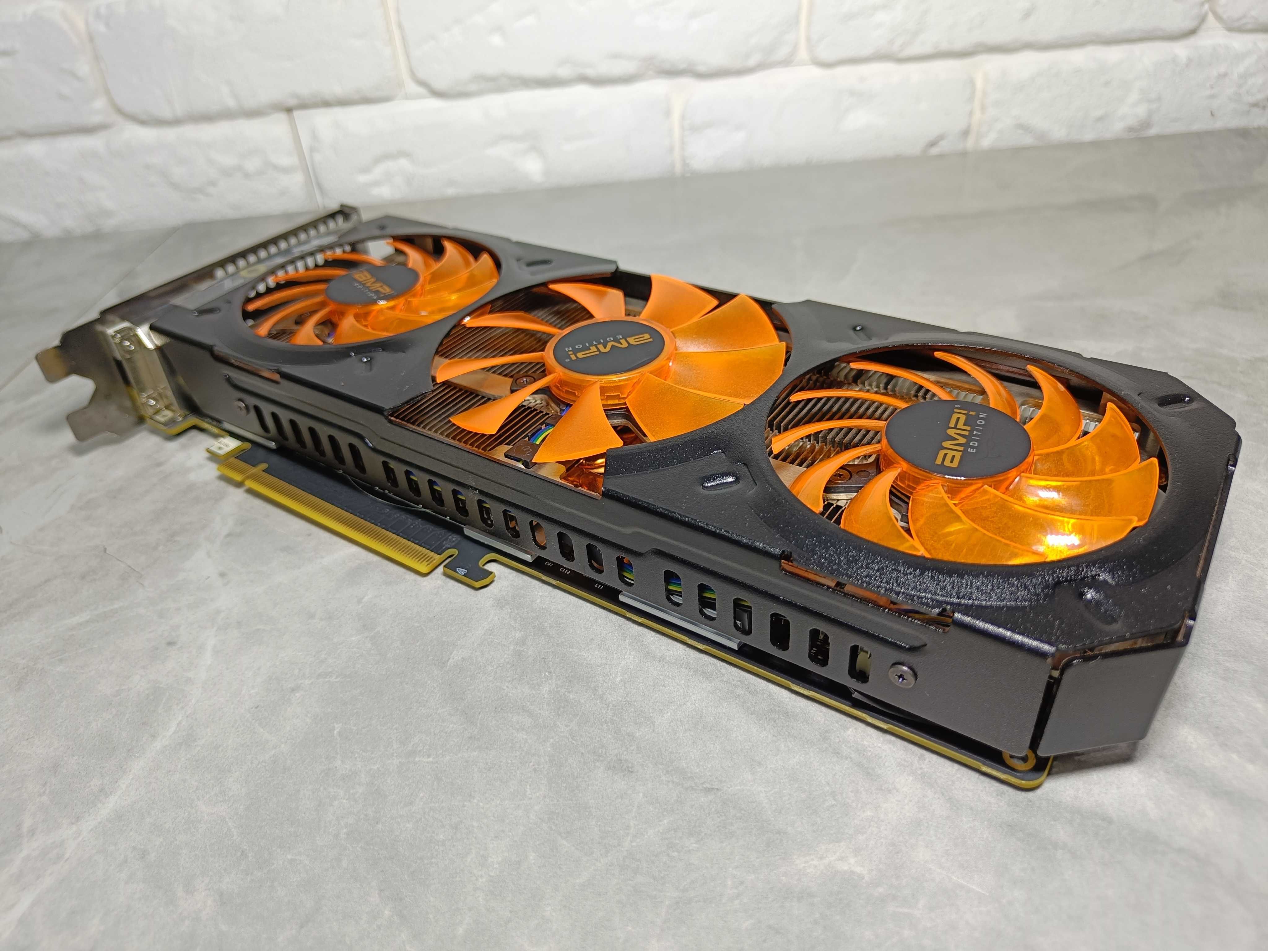 Відеокарта ZOTAC GTX780ti AMP Edition 3GB GDDR5 384bit шина - ЯК НОВА!